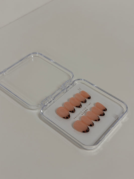 Nude base tortoise tips